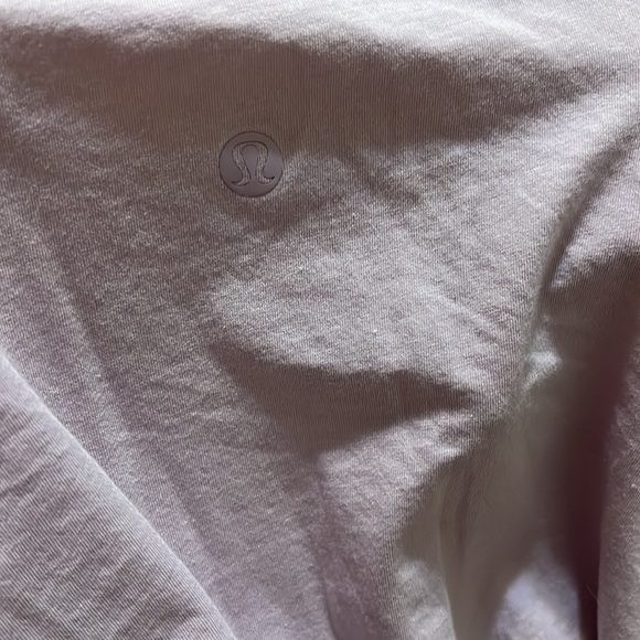 Lululemon Love Tee Short Sleeve V-Neck T-Shirt light Purple size 6 - Picture 8 of 13
